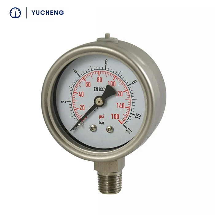 فشارسنج پر شده با گلیسیرین 200 PSI
